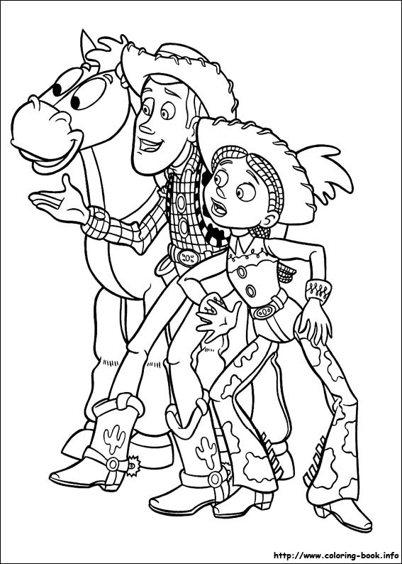 Toy Story coloring picture